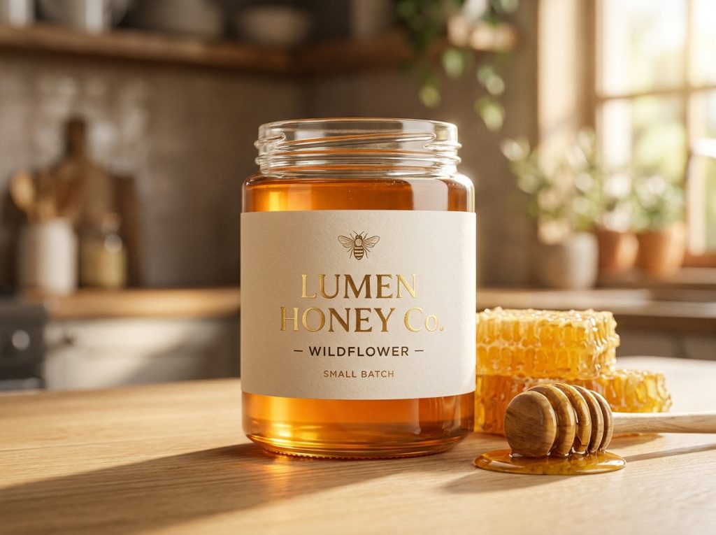 Tout savoir sur l’étiquette miel : design, réglementation et astuces pour des pots uniques