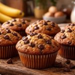 Recette Muffin aux Bananes et Chocolat : la Plus Moelleuse muffins-bananes-chocolat-dore-cuisine
