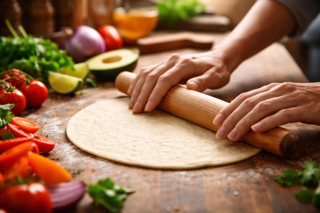 mains-pate-wrap-legumes-cuisine-bois