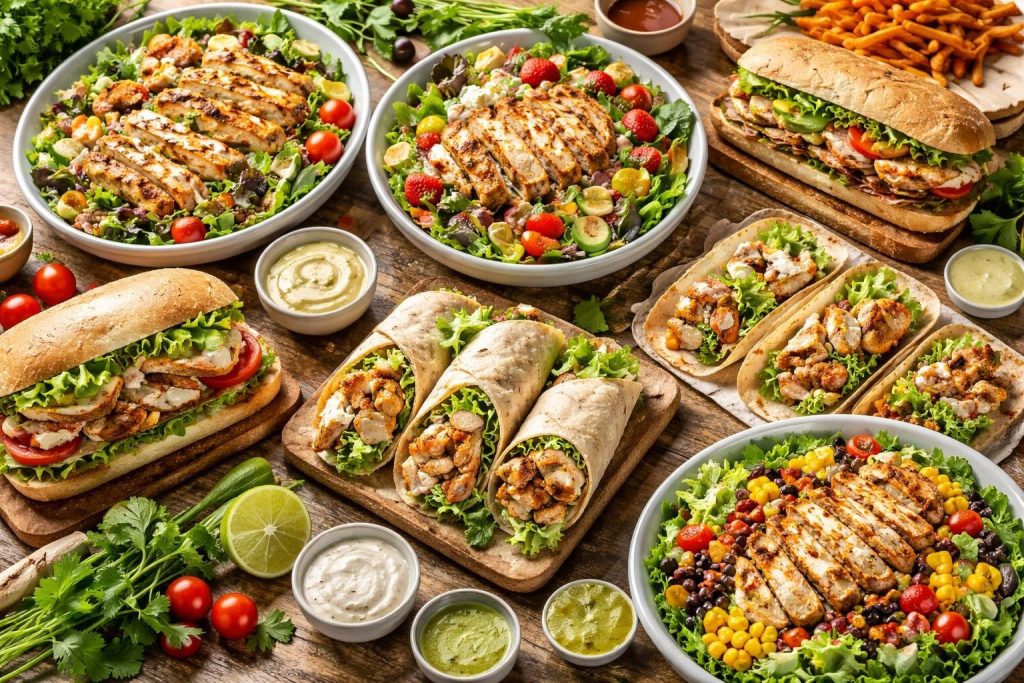 plats-poulet-salades-sandwiches-wraps